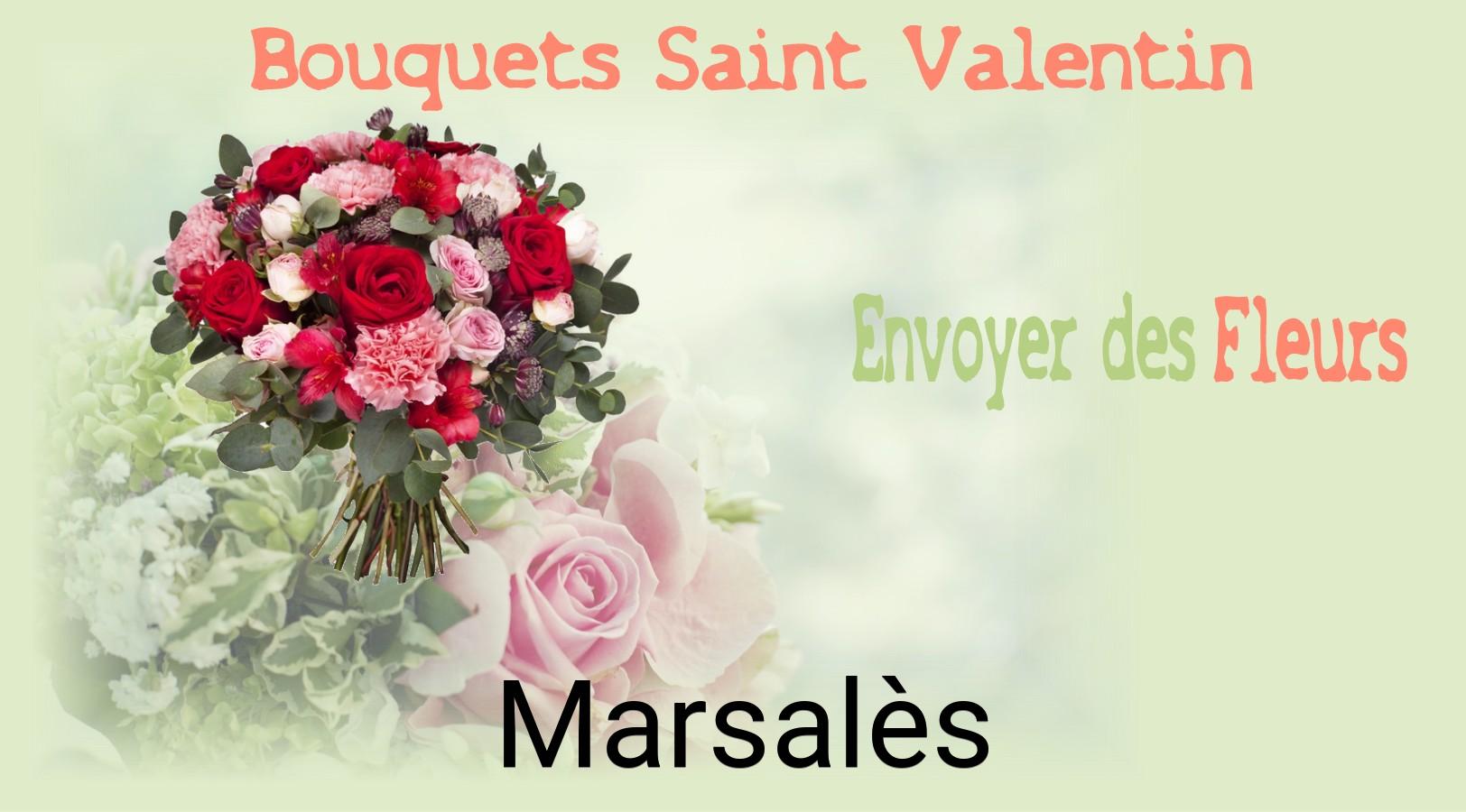 Roses de Saint-Valentin livrées à Marsalès
